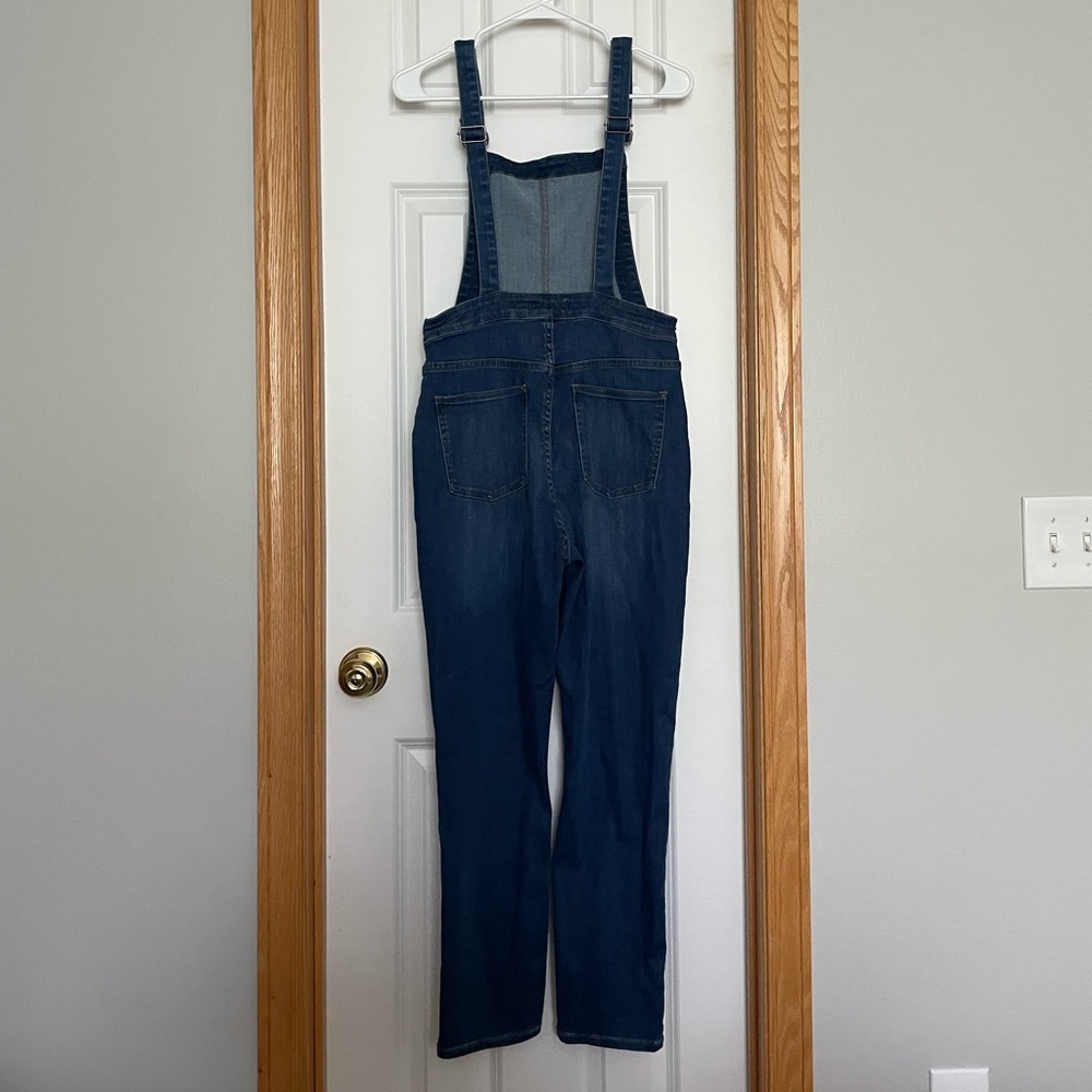 Women's Blue Denim Overalls - Picture 11 of 13